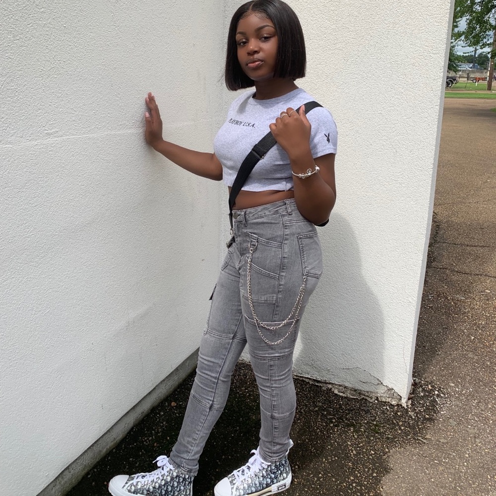 Playboy Shirt & Fashion Nova Jeans